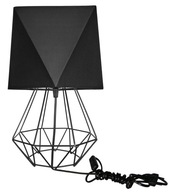 NOČNÁ LAMPA, stolová stolová lampa, DIAMANTOVÉ LED tienidlo