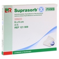 Suprasorb X+PHMB antibakteriálne otlaky 5x5cm