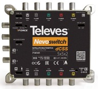 Multiswitch Televes Unicable 5 vstupov dCSS 714141