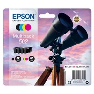 4x org maskara Epson 502 CMYK T02V6 XP5100 XP5105