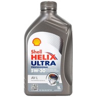 SHELL Ultra Professional AV-L 5W30 1L - syntetický motorový olej