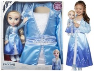 Kostým pre bábiku 2v1 Frozen 2 Frozen Kostým Elsa