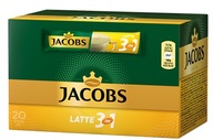 JACOBS LATTE 3V1 INSTANTNÁ KÁVA 20 KS