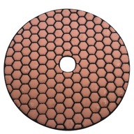 DIAMANTOVÝ DISK. LEŠTENIE, suchý zips, suchá porcelánová kamenina 125mm #400