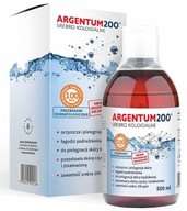 Koloidné striebro 100 ppm Argentum200 tonikum 500 ml Aura Herbals