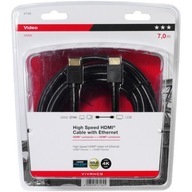 HDMI-HDMI 7m 2.0 4K UHD/HDR 18Gbit/s ARC VIVANCO W-WA kvalita