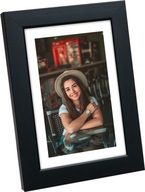 RÁM NA FOTO ČIERNY DREVENÝ RÁM 40x50