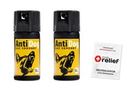 AntiDog korenistý sprej 50 ml 2 ks + Utierky