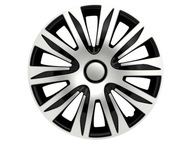 NARDO SILVER&BLACK HUBCAPS 14" x4