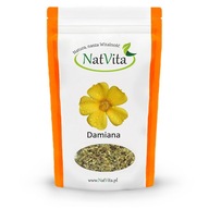 Damiana Herb sekané listy Prírodné libido erekcia Celulitída 150g NatVita