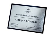 Nápisová tabuľa GRAVÍRA informačná tabuľa 16x11cm