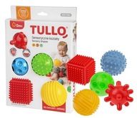 TULLO SENSORY BALLS sada 5 loptičiek