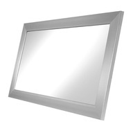 Jednoduché zrkadlo v ráme kolekcia 50/100 SIMPLE chróm