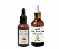 BIO Opunciový olej 20 ml + KYSELINA HYALURONOVÁ! 30 ml