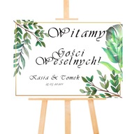 SVADOBNÝ PLAGÁT 50x70cm personalizovaný