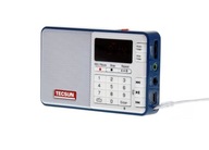 TECSUN Q3 VRECKOVÝ FM MP3 RÁDIO FM PRIJÍMAČ