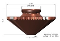 Tryska Precitec DE HP1,5 P0591-573