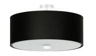 Svietidlo Plafon SKALA 30 Black E27 LED svietidlo SOLLUX