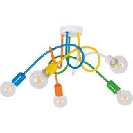 Lustrové stropné svietidlo MULTI 5 + 6W LED ŽIAROVKY