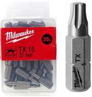 MILWAUKEE BIT END LONG LIFE TX15 25mm