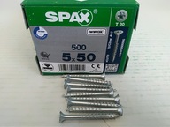 Spax skrutky 5x50 500ks WIROX 4CUT TXTG 3/4 T20