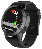 Čierny silikónový remienok Garmin FENIX 5X PLUS 26 mm