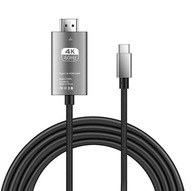 Kábel USB-C na HDMI FULL HD 4K 60Hz 2M