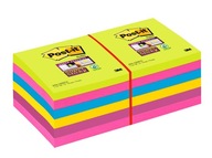 Farebné lepiace papieriky Post-it 76x76x12