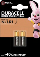 10x ALKALICKÁ BATÉRIA DURACELL MN9100 LR1 E90