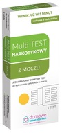 MULTI MOČOVÝ DROGOVÝ TEST SPOĽAHLIVÝ 5 MIN