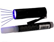 UV TESTER UV svítilna NEVIDIBLE FENCIL PEN