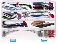 Lure Set Ripper twister vobler 63el Box