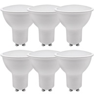 6x GU10 9W LED žiarovka - Neutral White Kobi