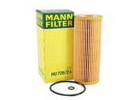 OLEJOVÝ FILTER HU726/2X MANN AUDI SEAT SKODA VW