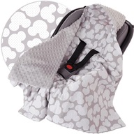 SWADDLE MINKY DEKA NOSIČ S KAPUČOU