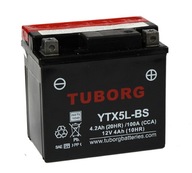 BATÉRIA Tuborg YTX5L-BS 4,2Ah 100A AGM