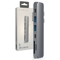 Satechi Pro Hub Adaptér Hub pre MacBook USB-C, 2x USB-A, 4K HDMI, micro/SD