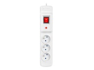 ARMAC MULTI M3 POWER STRIP GREY 1,5M s hlavným vypínačom