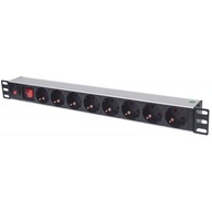 POWER LIST INTELLINET RACK 19 X8 1U SCHUKO