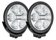 Set Halogénové LED 12/24V diaľkové bodové svietidlo Lampa do diaľky Svetlo do diaľky