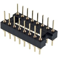 DIP16 obojstranná presná zásuvka 2x8 pin