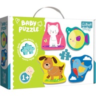 PUZZLE BABY CLASIC PET ZVIERATKÁ 12M+ KOCKY