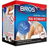 BROS ELEKTROFUMIGÁTOR + KOMÁRY OPAKOVANIE 60 NOCÍ OCHRANY