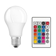 RGB LED ŽIAROVKA FAREBNÁ 16 FAREB E27 8W + DIAĽKOVÉ OVLÁDANIE