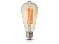 LED FILAMENT RETRO E27 7W ST64 EDISON ŽIAR