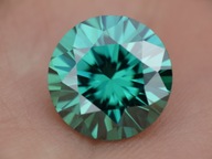 MOISSANIT DIAMANTOVÁ ZELENÁ 3,18 CT 9,92 mm