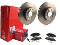 BREMBO PREDNÉ DISKY, DESTIČKY, SEAT LEON III 288MM