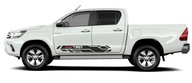 Nálepky Toyota Hilux PICKUP 4X4 TERÉNNE PÁSY