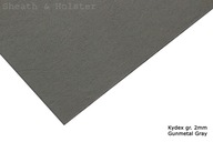 Kydex Gunmetal Grey - hrúbka 200x300 mm. 2 mm