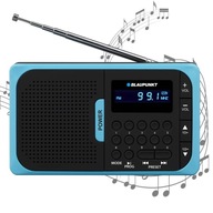 Prenosné rádio BLAUPUNKT PR5BL USB SD dobíjacie